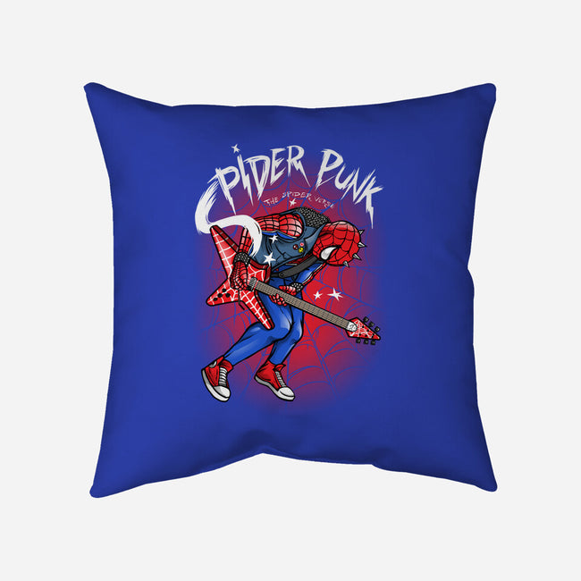 Spider Punk-None-Removable Cover w Insert-Throw Pillow-joerawks