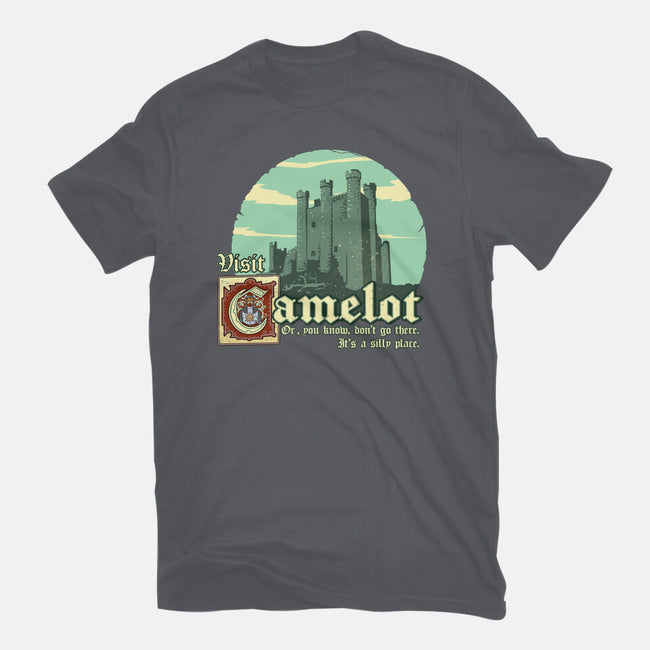Silly Place-Womens-Fitted-Tee-daobiwan