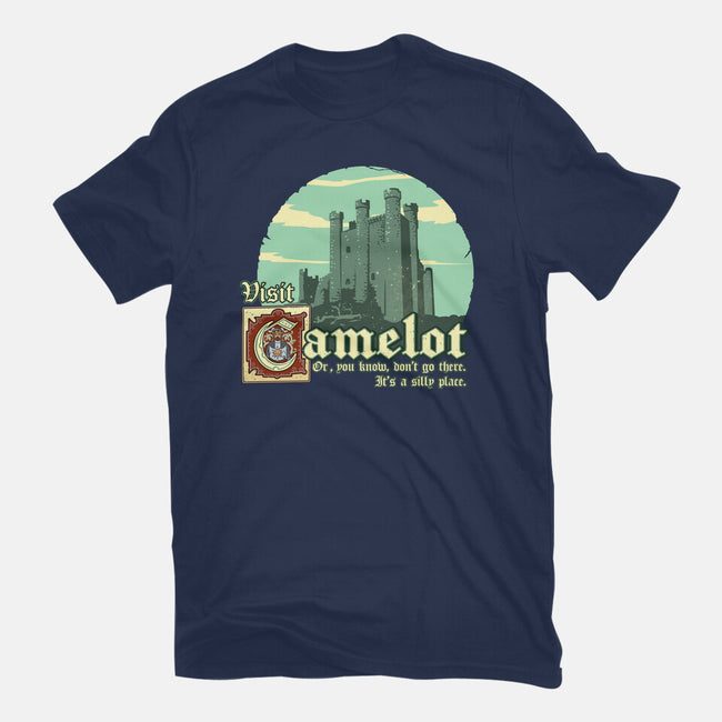 Silly Place-Womens-Fitted-Tee-daobiwan