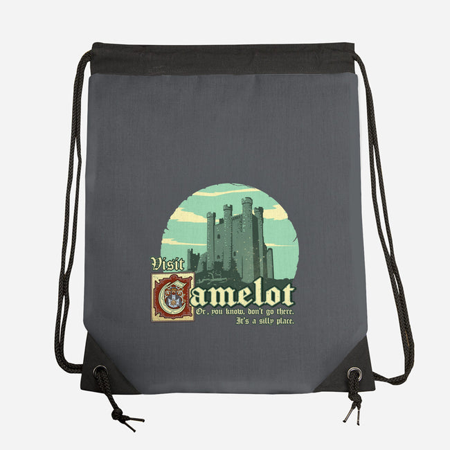 Silly Place-None-Drawstring-Bag-daobiwan