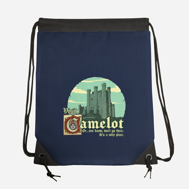 Silly Place-None-Drawstring-Bag-daobiwan