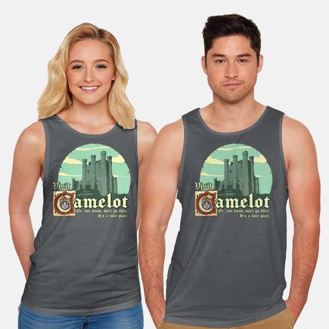 Silly Place-Unisex-Basic-Tank-daobiwan