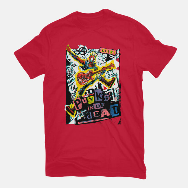 Punk Is Not Dead-Mens-Heavyweight-Tee-Dairan