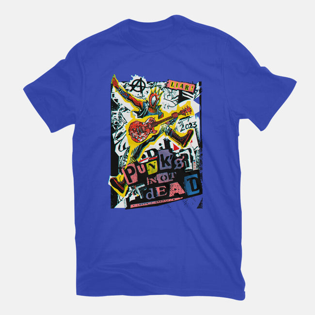 Punk Is Not Dead-Mens-Heavyweight-Tee-Dairan