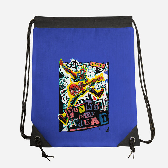 Punk Is Not Dead-None-Drawstring-Bag-Dairan