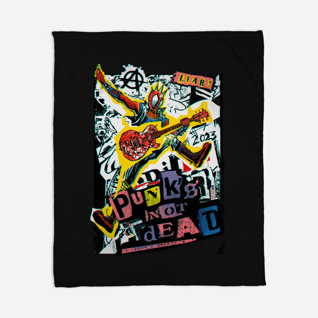 Punk Is Not Dead-None-Fleece-Blanket-Dairan