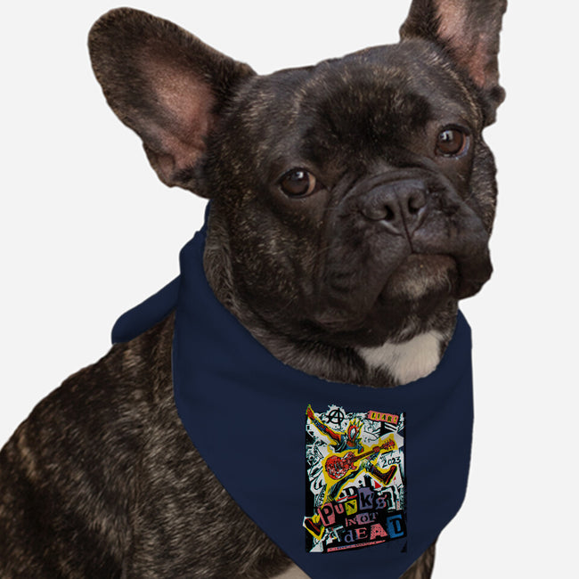 Punk Is Not Dead-Dog-Bandana-Pet Collar-Dairan