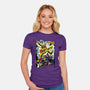 Punk Is Not Dead-Womens-Fitted-Tee-Dairan