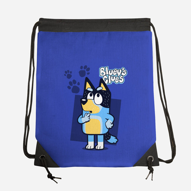 Blue Puppy's Clues-None-Drawstring-Bag-Boggs Nicolas