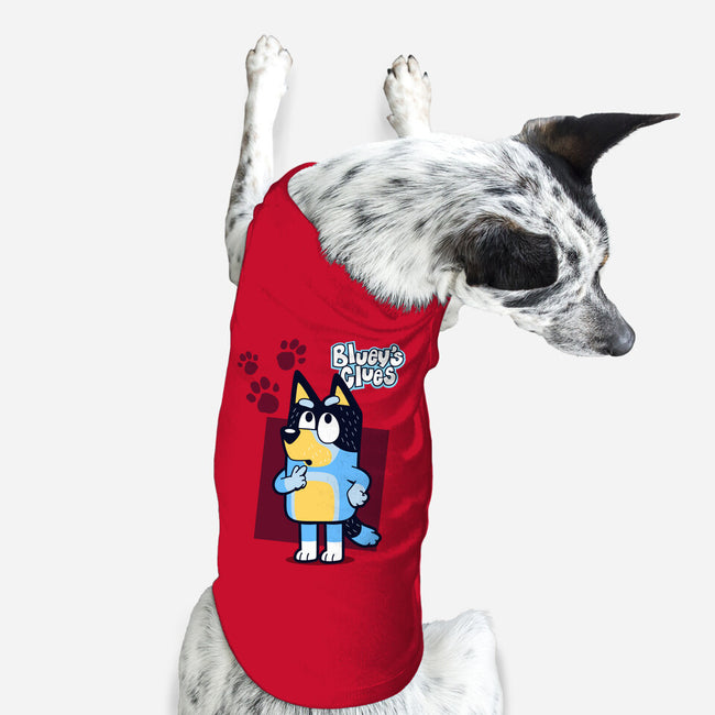 Blue Puppy's Clues-Dog-Basic-Pet Tank-Boggs Nicolas