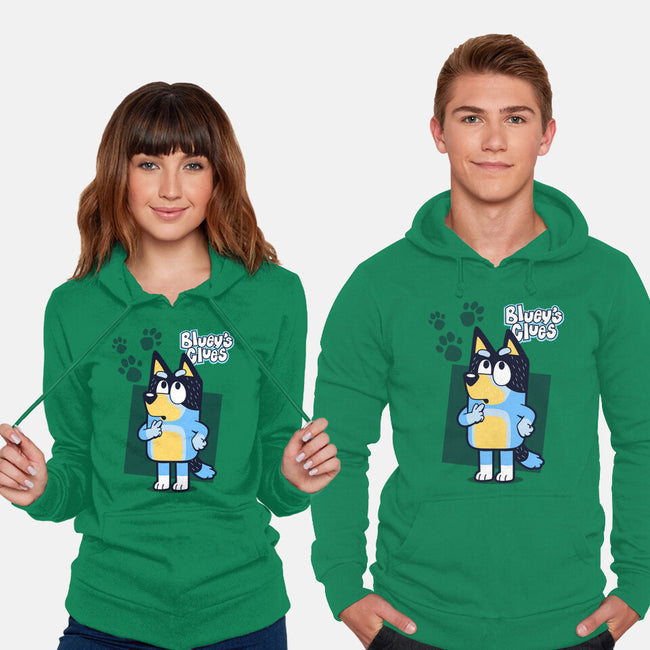Blue Puppy's Clues-Unisex-Pullover-Sweatshirt-Boggs Nicolas