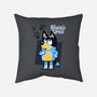 Blue Puppy's Clues-None-Removable Cover w Insert-Throw Pillow-Boggs Nicolas