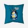 Blue Puppy's Clues-None-Removable Cover w Insert-Throw Pillow-Boggs Nicolas