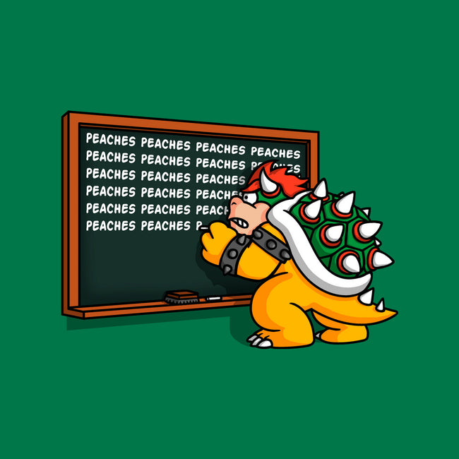 Peaches Repeat-Womens-Basic-Tee-Raffiti