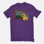 Peaches Repeat-Womens-Fitted-Tee-Raffiti