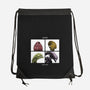 Xeno Days-none drawstring bag-boltfromtheblue
