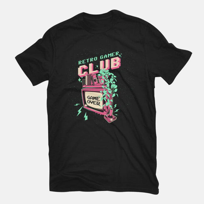 Retro Gamer Club-Mens-Premium-Tee-ilustrata