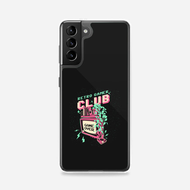 Retro Gamer Club-Samsung-Snap-Phone Case-ilustrata