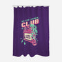 Retro Gamer Club-None-Polyester-Shower Curtain-ilustrata