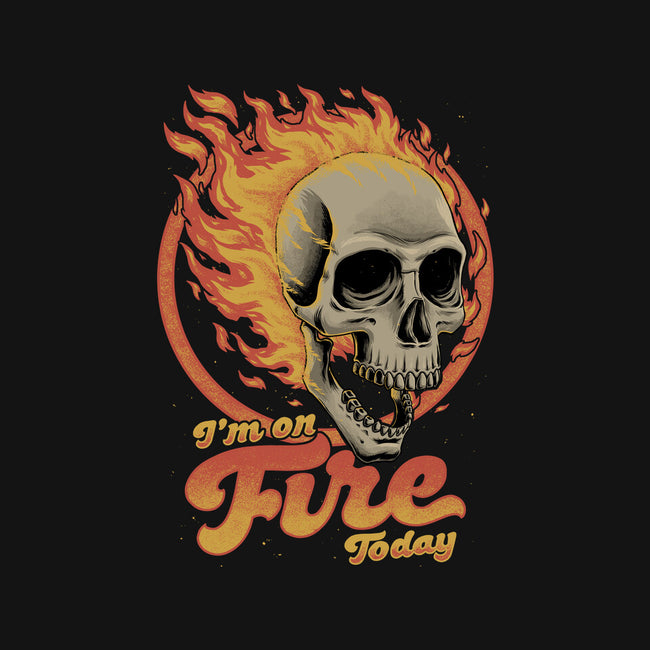 On Fire Today-Mens-Basic-Tee-Studio Mootant