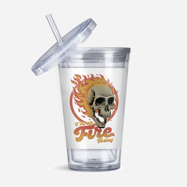 On Fire Today-None-Acrylic Tumbler-Drinkware-Studio Mootant