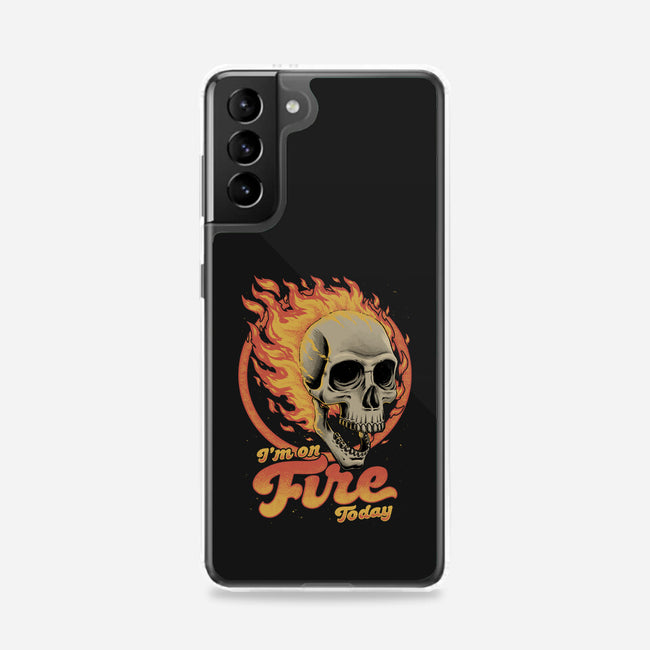 On Fire Today-Samsung-Snap-Phone Case-Studio Mootant