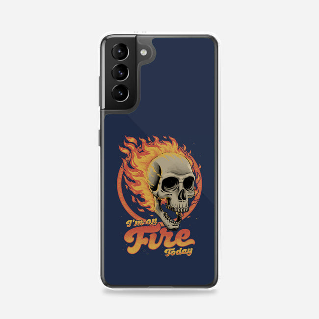 On Fire Today-Samsung-Snap-Phone Case-Studio Mootant