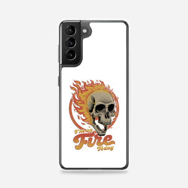 On Fire Today-Samsung-Snap-Phone Case-Studio Mootant