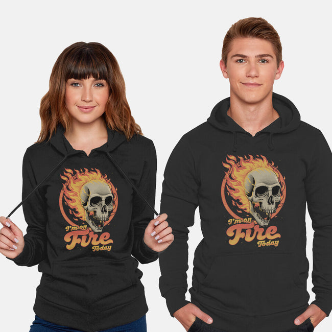 On Fire Today-Unisex-Pullover-Sweatshirt-Studio Mootant