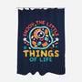 Enjoy The Little Things-None-Polyester-Shower Curtain-NemiMakeit