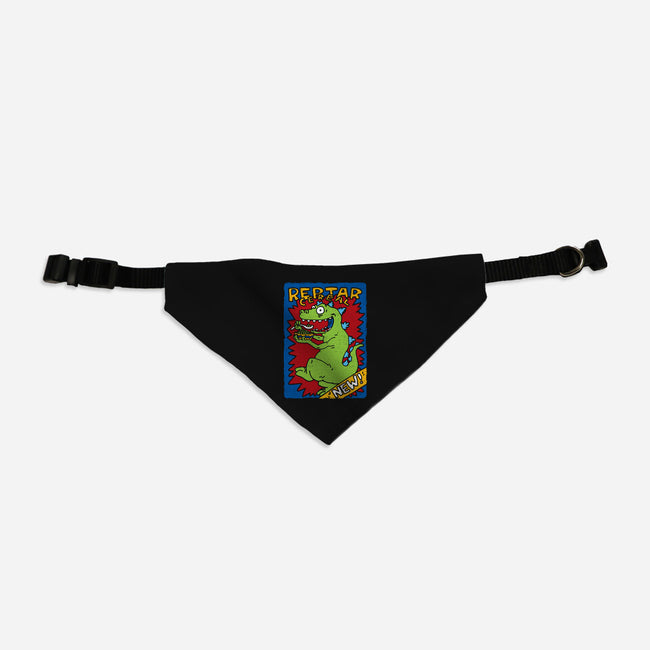 Reptar Cereal-Dog-Adjustable-Pet Collar-dalethesk8er