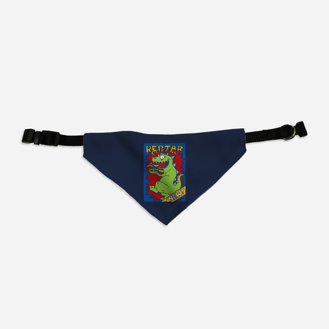 Reptar Cereal-Dog-Adjustable-Pet Collar-dalethesk8er