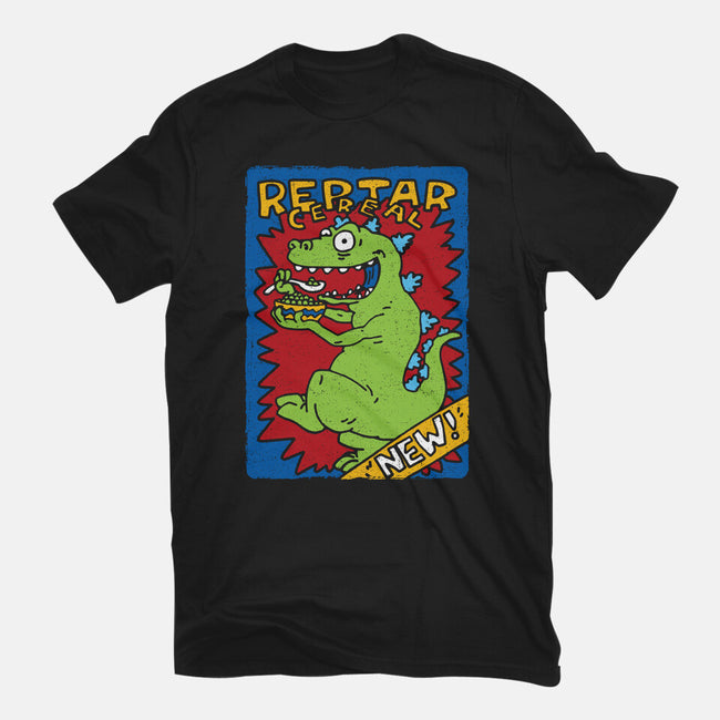 Reptar Cereal-Womens-Basic-Tee-dalethesk8er
