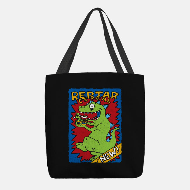 Reptar Cereal-None-Basic Tote-Bag-dalethesk8er