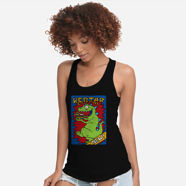 Reptar Cereal-Womens-Racerback-Tank-dalethesk8er