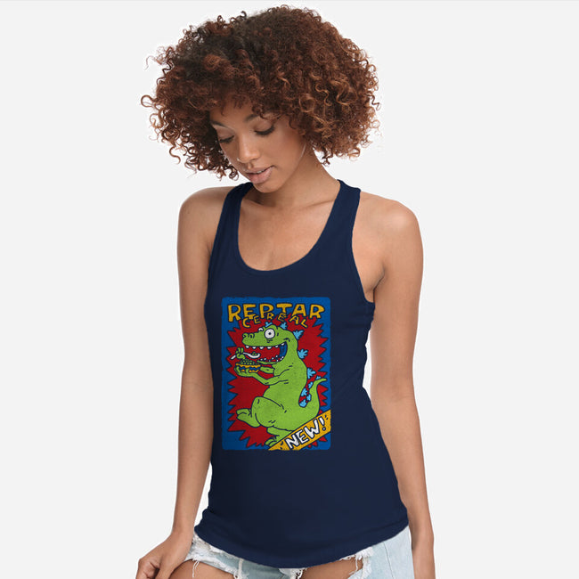 Reptar Cereal-Womens-Racerback-Tank-dalethesk8er