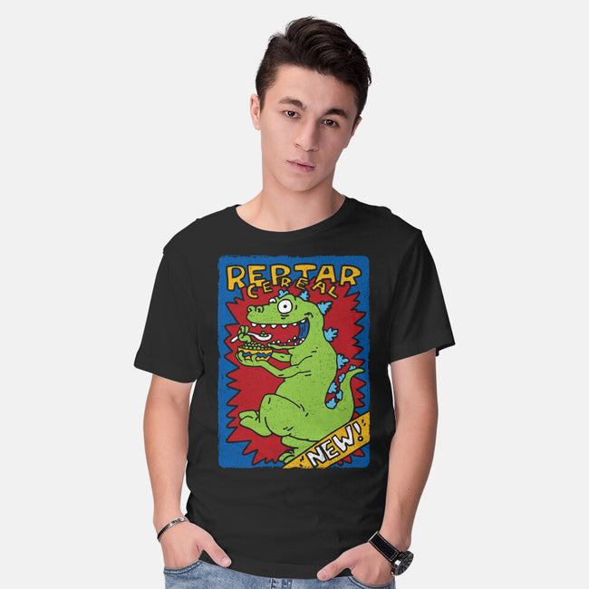 Reptar Cereal-Mens-Basic-Tee-dalethesk8er