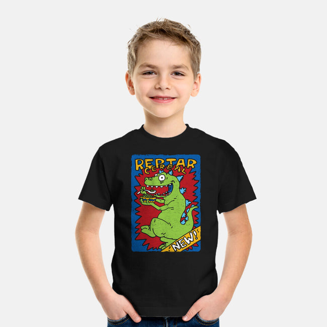 Reptar Cereal-Youth-Basic-Tee-dalethesk8er