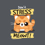 Don't Stress Meowt-None-Removable Cover-Throw Pillow-NemiMakeit