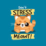 Don't Stress Meowt-None-Beach-Towel-NemiMakeit