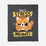 Don't Stress Meowt-None-Fleece-Blanket-NemiMakeit