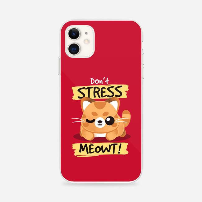 Don't Stress Meowt-iPhone-Snap-Phone Case-NemiMakeit
