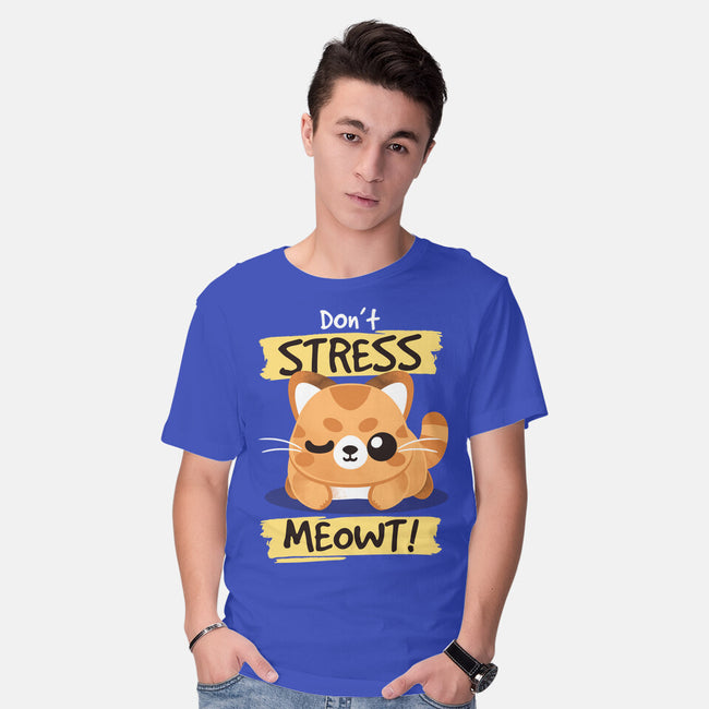 Don't Stress Meowt-Mens-Basic-Tee-NemiMakeit