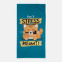 Don't Stress Meowt-None-Beach-Towel-NemiMakeit