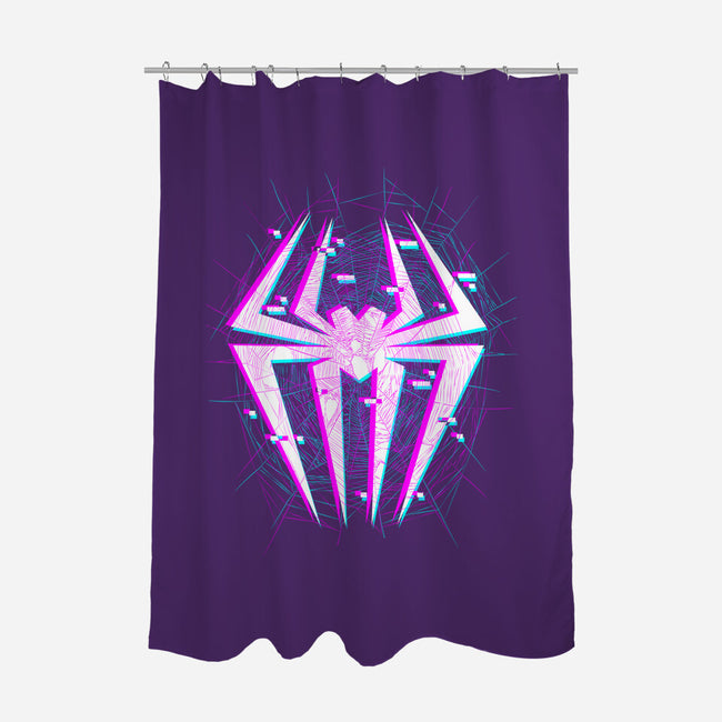 Arachnid Girl-None-Polyester-Shower Curtain-spoilerinc