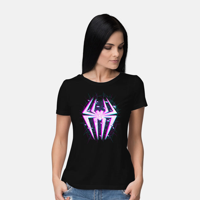 Arachnid Girl-Womens-Basic-Tee-spoilerinc