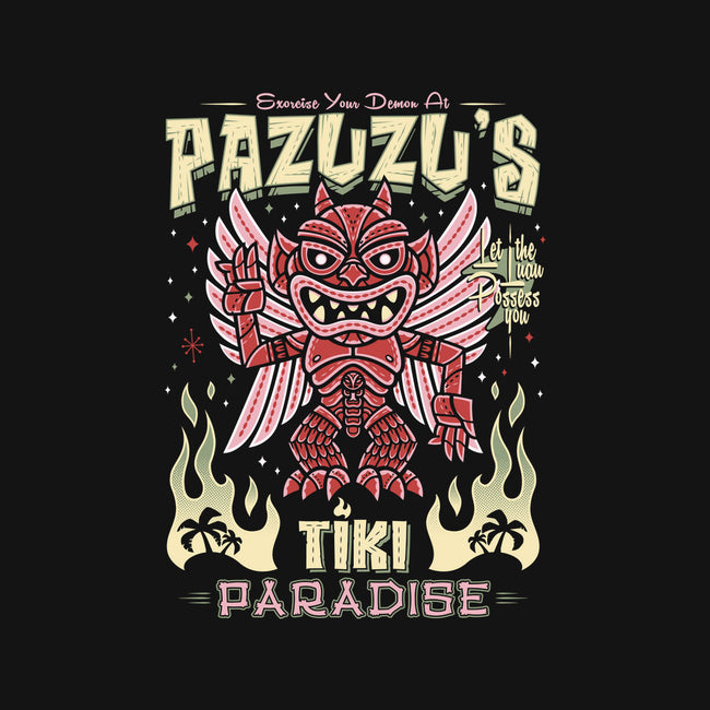 Pazuzu Tiki Paradise-None-Memory Foam-Bath Mat-Nemons