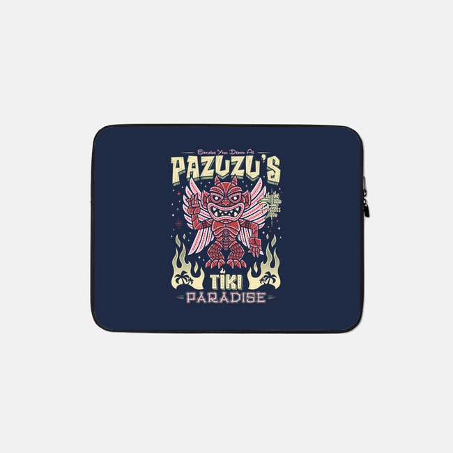 Pazuzu Tiki Paradise-None-Zippered-Laptop Sleeve-Nemons