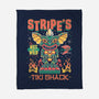 Stripe's Tiki Shack-None-Fleece-Blanket-Nemons