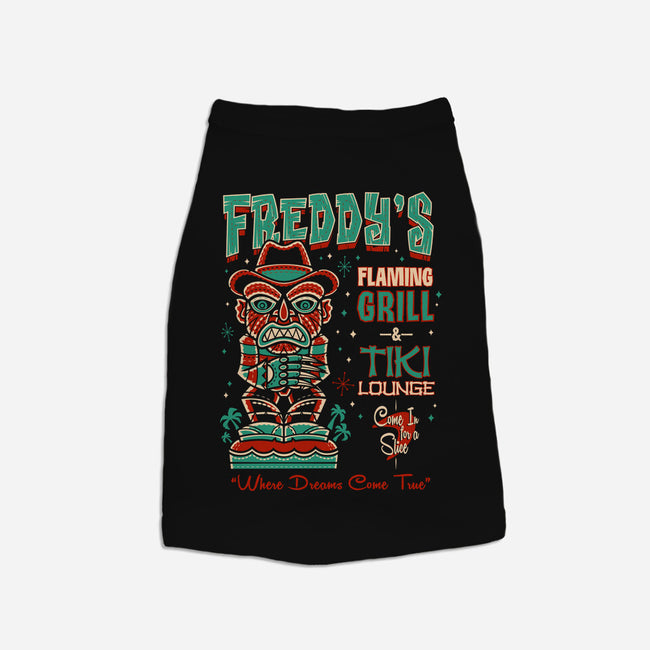 Freddy's Flaming Grill-Dog-Basic-Pet Tank-Nemons